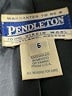 Pendleton 100% Wool Plaid Gray Wool Blazer Size 6 - photo 6