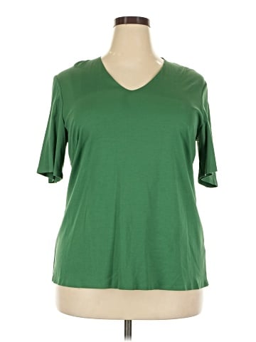 Lafayette 148 New York Short Sleeve T-Shirt (view 1)