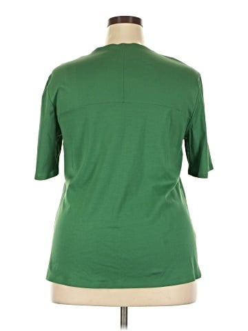 Lafayette 148 New York Short Sleeve T-Shirt (view 2)