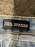 Zara Hearts Blue Jeans Size 4 - photo 4