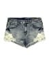 Mossimo Stars Blue Denim Shorts Size 14 - photo 1