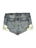 Mossimo Stars Blue Denim Shorts Size 14 - photo 2