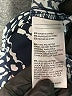 Rafaella 100% Polyester Paisley Blue Casual Pants Size 1X - photo 5