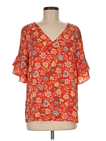 Ann Taylor LOFT 3/4 Sleeve Blouse (view 1)