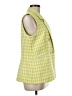 NANETTE Nanette Lepore Houndstooth Yellow Vest Size M - photo 4