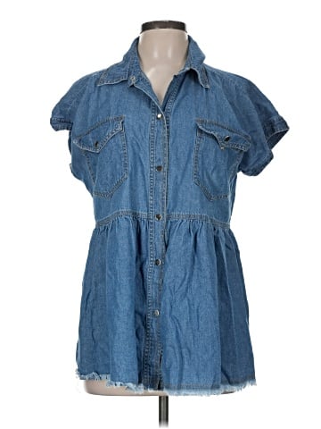 Unbranded Denim Vest (view 1)