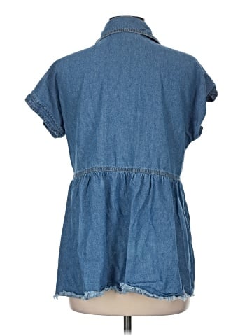 Unbranded Denim Vest (view 2)