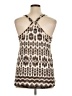 INC International Concepts Aztec Or Tribal Print Brown Sleeveless Blouse Size XL - photo 2