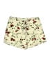Honey Punch 100% Polyester Floral Ivory Shorts Size M - photo 1