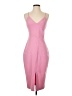 Likely Solid Pink Cocktail Dress Size 4 - photo 1