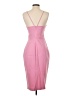Likely Solid Pink Cocktail Dress Size 4 - photo 2