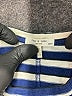 Rag & Bone Stripes Blue Short Sleeve T-Shirt Size XS - photo 7