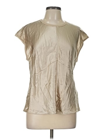 Banana Republic Short Sleeve Silk Top (view 1)