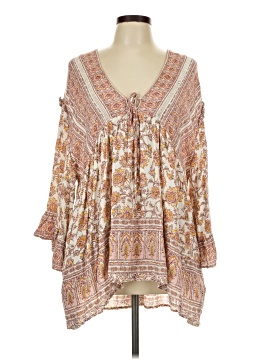 Free People 3/4 Sleeve Blouse