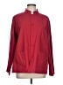 Eileen Fisher 100% Cotton Red Jacket Size L - photo 1