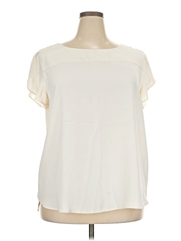 Ann Taylor LOFT Short Sleeve Blouse (view 1)
