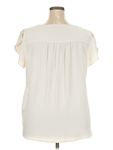 Ann Taylor LOFT Short Sleeve Blouse (view 2)