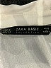 Zara Basic 100% Viscose Ivory Long Sleeve Button-Down Shirt Size M - photo 7