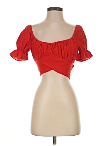 Beginning Boutique Short Sleeve Blouse (view 1)