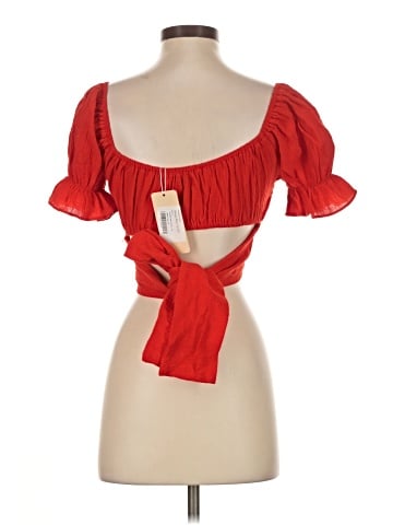 Beginning Boutique Short Sleeve Blouse (view 2)