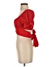Beginning Boutique 100% Cotton Red Short Sleeve Blouse Size XS - photo 5