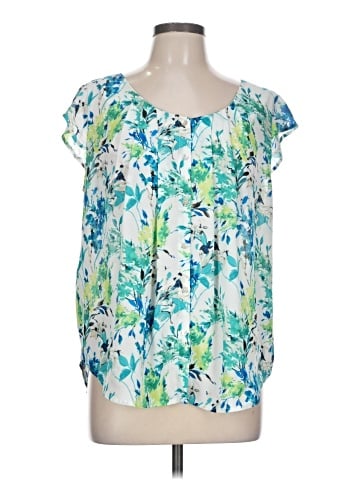 EMALINE Short Sleeve Blouse (view 1)