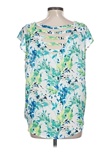 EMALINE Short Sleeve Blouse (view 2)