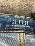 a.n.a. A New Approach Hearts Blue Jeans Size 4 - photo 7