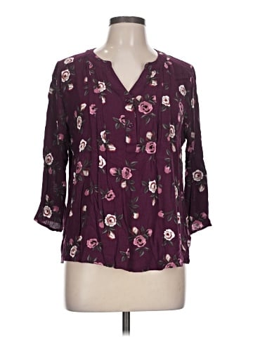 Monday Fun 3/4 Sleeve Blouse (view 1)