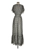 Max Studio 100% Polyester Paisley Gray Casual Dress Size S - photo 2