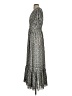 Max Studio 100% Polyester Paisley Gray Casual Dress Size S - photo 5