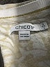 Chico's 100% Linen Ivory Short Sleeve Top Size L - photo 7