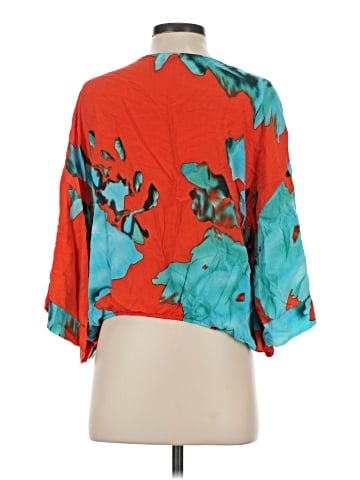 On The Road... 3/4 Sleeve Blouse (view 2)