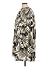 H&M Animal Print Ivory Long Sleeve Blouse Size XL - photo 5
