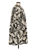 H&M Animal Print Ivory Long Sleeve Blouse Size XL - photo 4