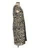 Alex Marie 100% Polyester Animal Print Brown Casual Dress Size 12 - photo 4