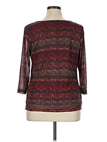 Liz Claiborne 3/4 Sleeve Blouse (view 2)