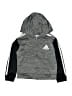 Adidas 100% Polyester Silver Zip Up Hoodie Size 3T - photo 1