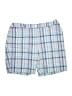 Talbots Outlet Plaid Blue Shorts Size 16W - photo 1
