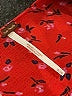 Free People 100% Polyester Red Long Sleeve Blouse Size M - photo 7