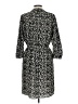 H&M Animal Print Black Gray Casual Dress Size 12 - photo 2