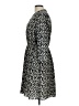 H&M Animal Print Black Gray Casual Dress Size 12 - photo 5
