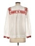 J.Crew 100% Cotton Ivory Long Sleeve Blouse Size S - photo 2