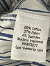 Nine West Stripes Ivory Long Sleeve Button-Down Shirt Size L - photo 8