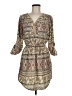 Justify 100% Polyester Paisley Tan Casual Dress Size M - photo 1