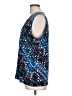 Dana Buchman Blue Sleeveless Blouse Size L - photo 5
