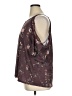 Eyeshadow Burgundy Short Sleeve Blouse Size 1X - photo 5