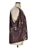 Eyeshadow Burgundy Short Sleeve Blouse Size 1X - photo 4