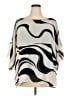 Dana Kay 100% Polyester Silver 3/4 Sleeve Blouse Size 22W - photo 1