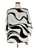 Dana Kay 100% Polyester Silver 3/4 Sleeve Blouse Size 22W - photo 2